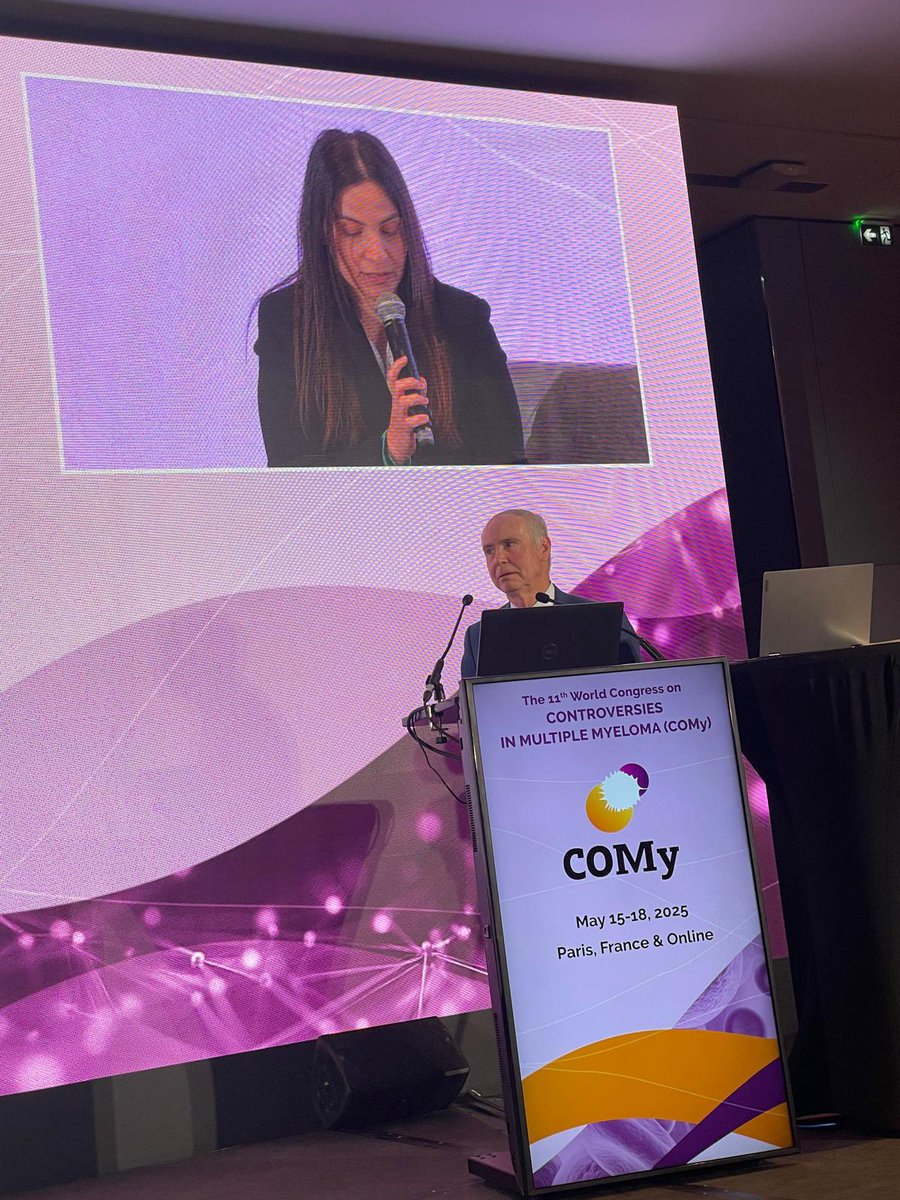 Nour Moukalled (@nourmoukalled) on Twitter photo From a student passionate about myeloma to a fellow training with the great team <a href="/WinshipAtEmory/">Winship Cancer Institute of Emory University</a> to an attendee <a href="/COMyCongress/">COMy</a> to a moderator introducing and discussing with giants in the field the present and future of this disease! Thank you <a href="/Mohty_EBMT/">Mohamad Mohty</a> <a href="/VincentRK/">Vincent Rajkumar</a> From a student passionate about myeloma to a fellow training with the great team <a href="/WinshipAtEmory/">Winship Cancer Institute of Emory University</a> to an attendee <a href="/COMyCongress/">COMy</a> to a moderator introducing and discussing with giants in the field the present and future of this disease! Thank you <a href="/Mohty_EBMT/">Mohamad Mohty</a> <a href="/VincentRK/">Vincent Rajkumar</a>