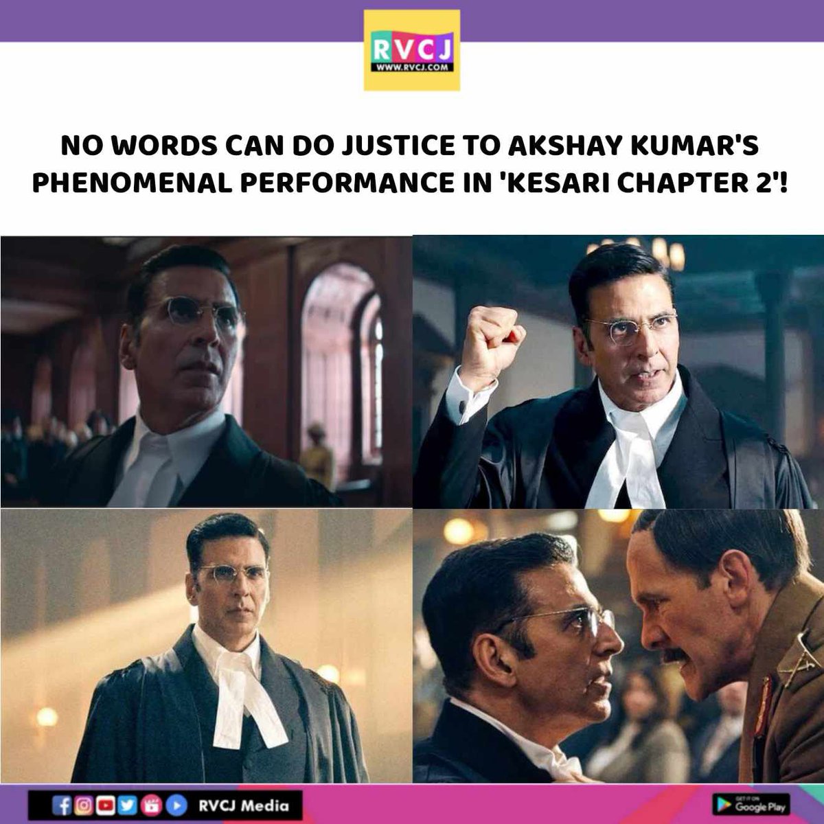 rvcjmovies's tweet photo. Akshaya Kumar in kesari chapter 2
@akshaykumar
#akshaykumar #kesarichapter2 https://t.co/T7louLm8G2