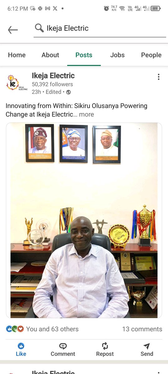 Reflecting on memories with an innovative colleague, Sikiru! His passion for automation &amp; business impact is truly inspiring. More wins, bro! #Innovation #Automation

linkedin.com/posts/ikeja-el…