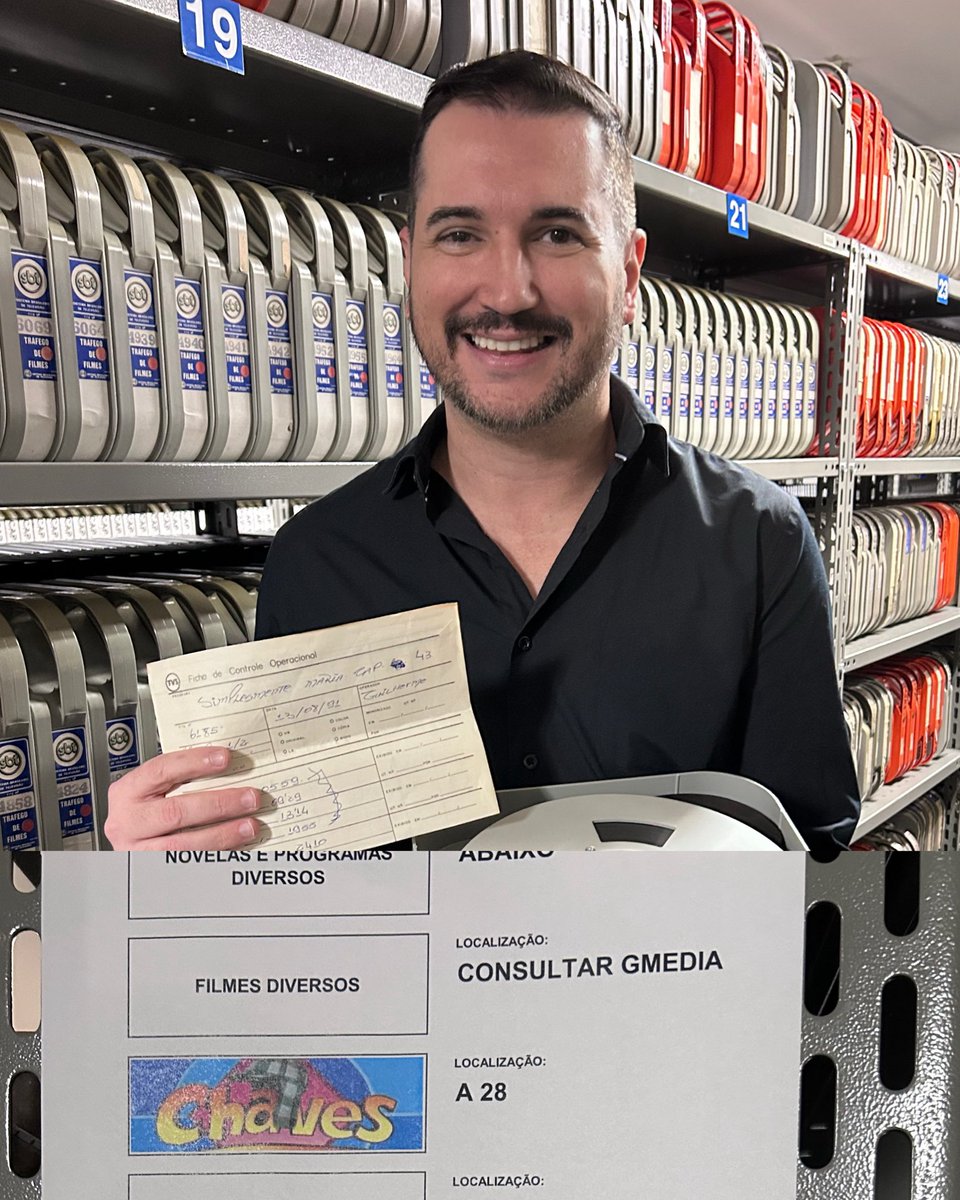 rodrigoceribeli's tweet photo. Foi um sonho visitar o acervo do SBT e encontrar muitas raridades como as séries Chaves, Chapolin Colorado, novelas mexicanas, desenhos e programas clássicos da emissora paulista.
#chaves #chapolincolorado #SimplismenteMaria https://t.co/rDbjhf7SIo
