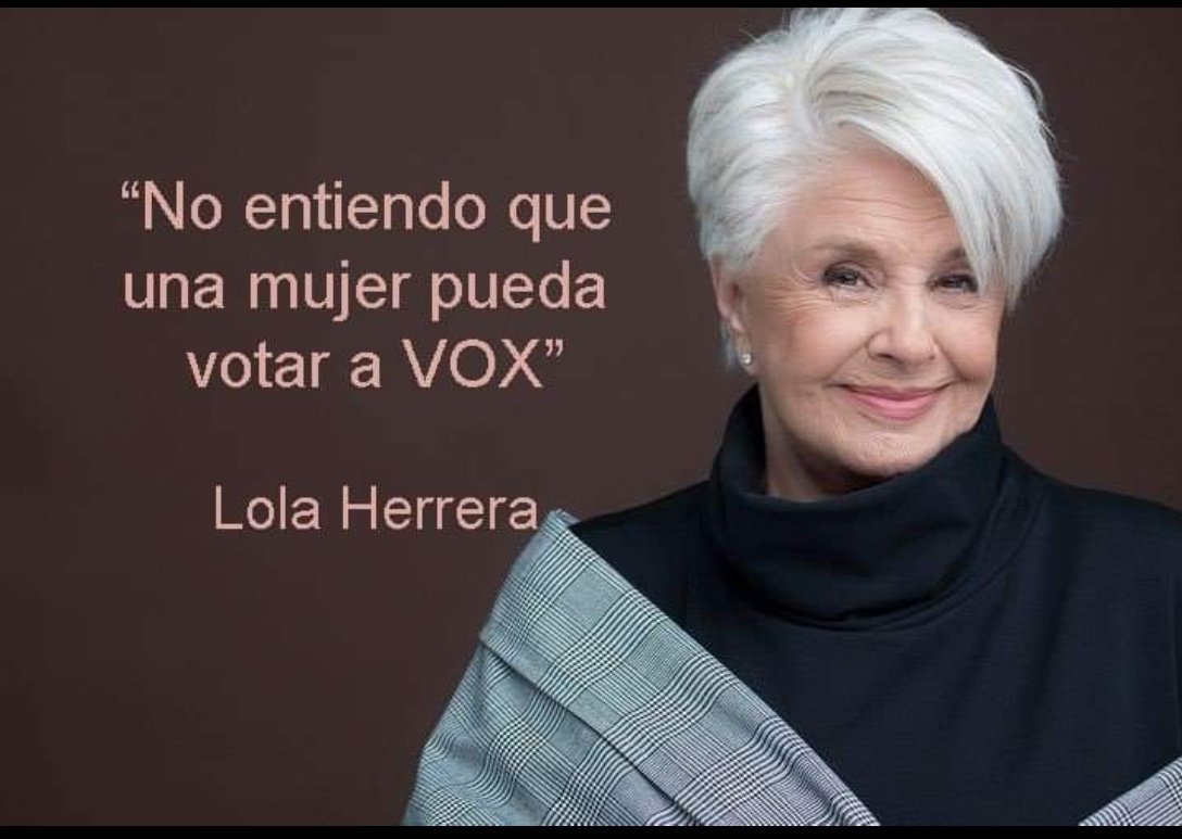 Yo no entiendo como puede existir Vox...