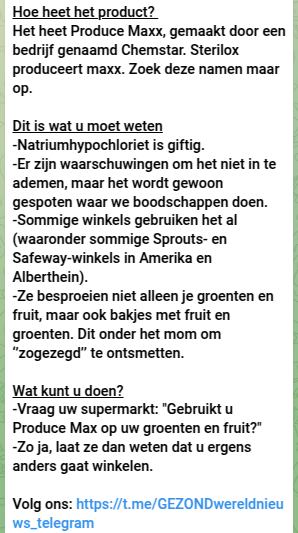 Wappies hebben weer iets nieuws gevonden, de nevelinstallaties op de groente afdeling van de supermarkt.

Nu moet ik toegeven, als voormalig groenteboer, dat ik weinig toegevoegde waarde zie in dergelijke installaties en het vooral een marketing dingetje is.