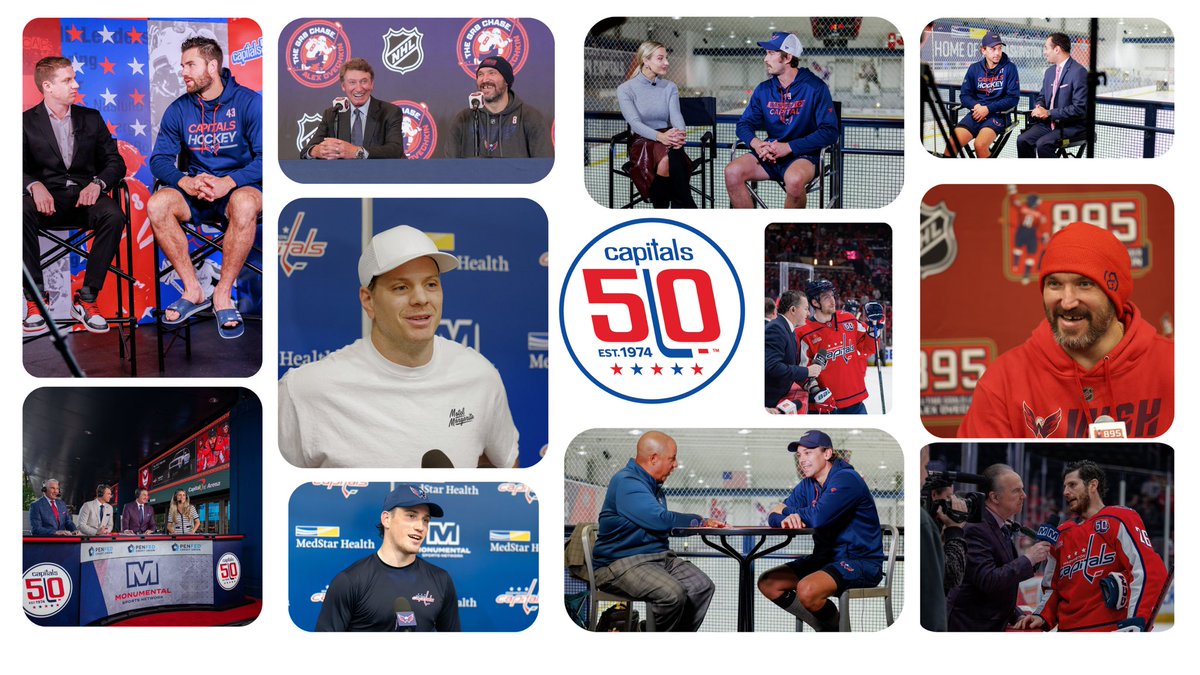 CapitalsPR's tweet image. Thank you to local and national media for your coverage throughout a special 50th anniversary season. We look forward to working with you next fall!