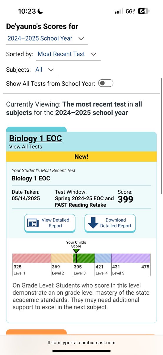 DeeDawkins_'s tweet photo. State test scores!!! https://t.co/NXeee6Mm4w