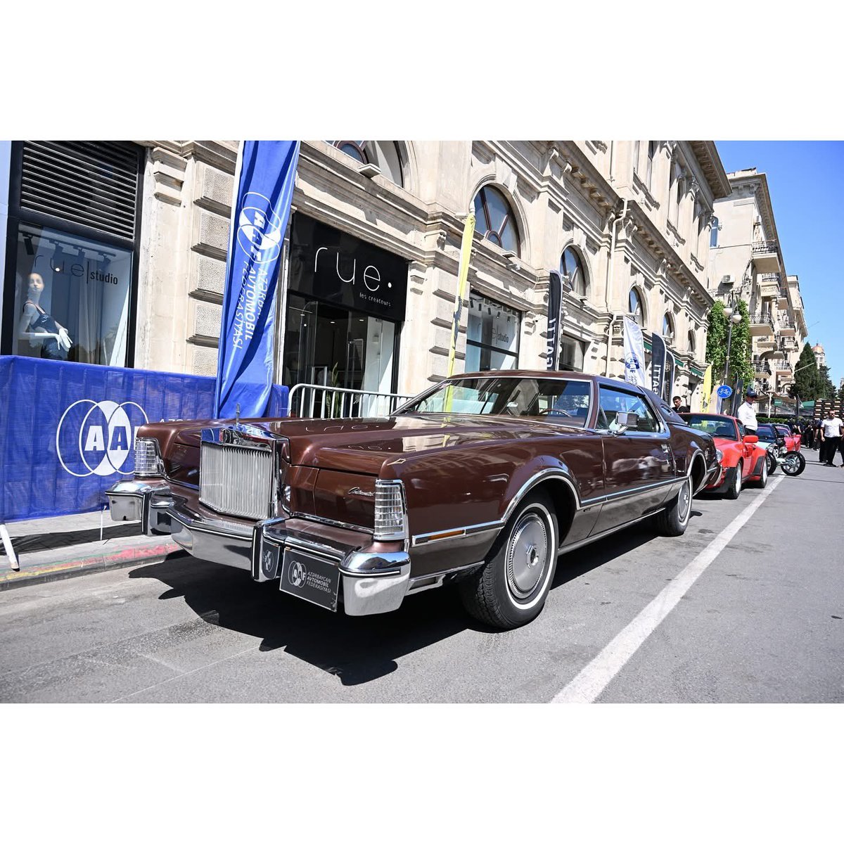 SoltanMammadov's tweet photo. ✅Azərbaycan Avtomobil Federasiyası  “Sürətin evolyusiyası”nda klassik avtomobilləri təqdim edib

#aaf #classiccars #Azerbaijan #evolutionofspeed https://t.co/5PeqUKqLgT