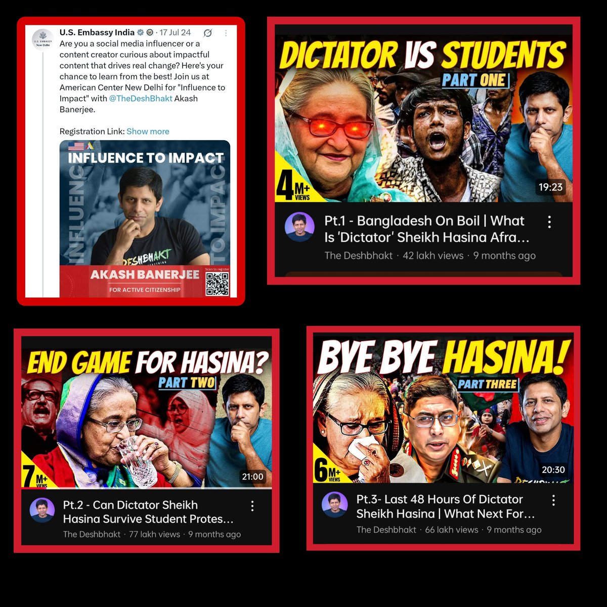 BeingPolitical1's tweet photo. I don't know why @NIA_India has not made any inquiry against  him till now.

First he went to the US Embassy, then after a few months, videos started coming on Bangladesh, then there was a coup.

I am sure there will be some evidence against him.

#JyotiMalhotra https://t.co/BN0NYfuRuY