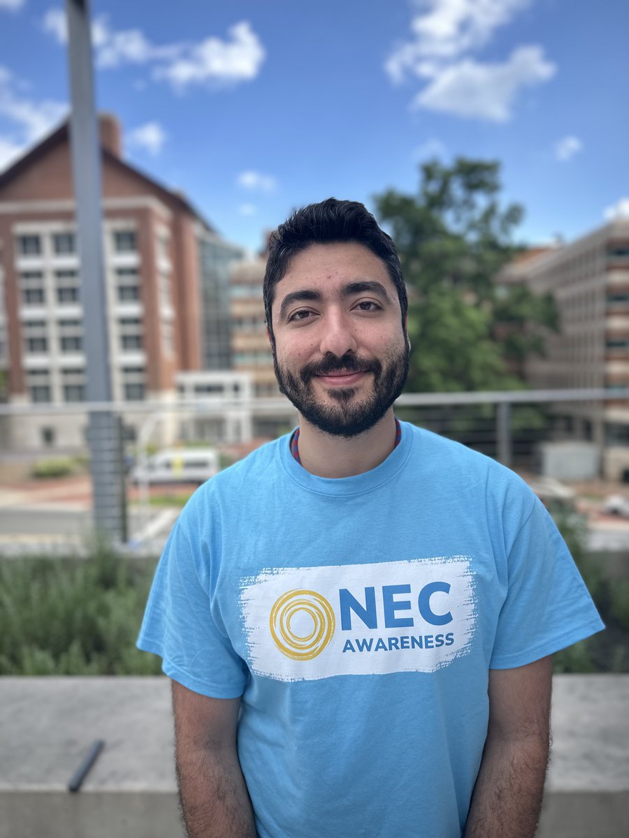 mistygoodlab's tweet photo. Meet Sami, Peds GI fellow in @mistygoodlab @uncchildrens diving into the science of intestinal inflammation in NEC. Passionate about how dietary &amp; microbial metabolites shape host pathways, Sami’s work aims to protect babies from gut diseases! #PreventNEC #NECDay #NECAwarenessDay https://t.co/1bEs2Rnlt6