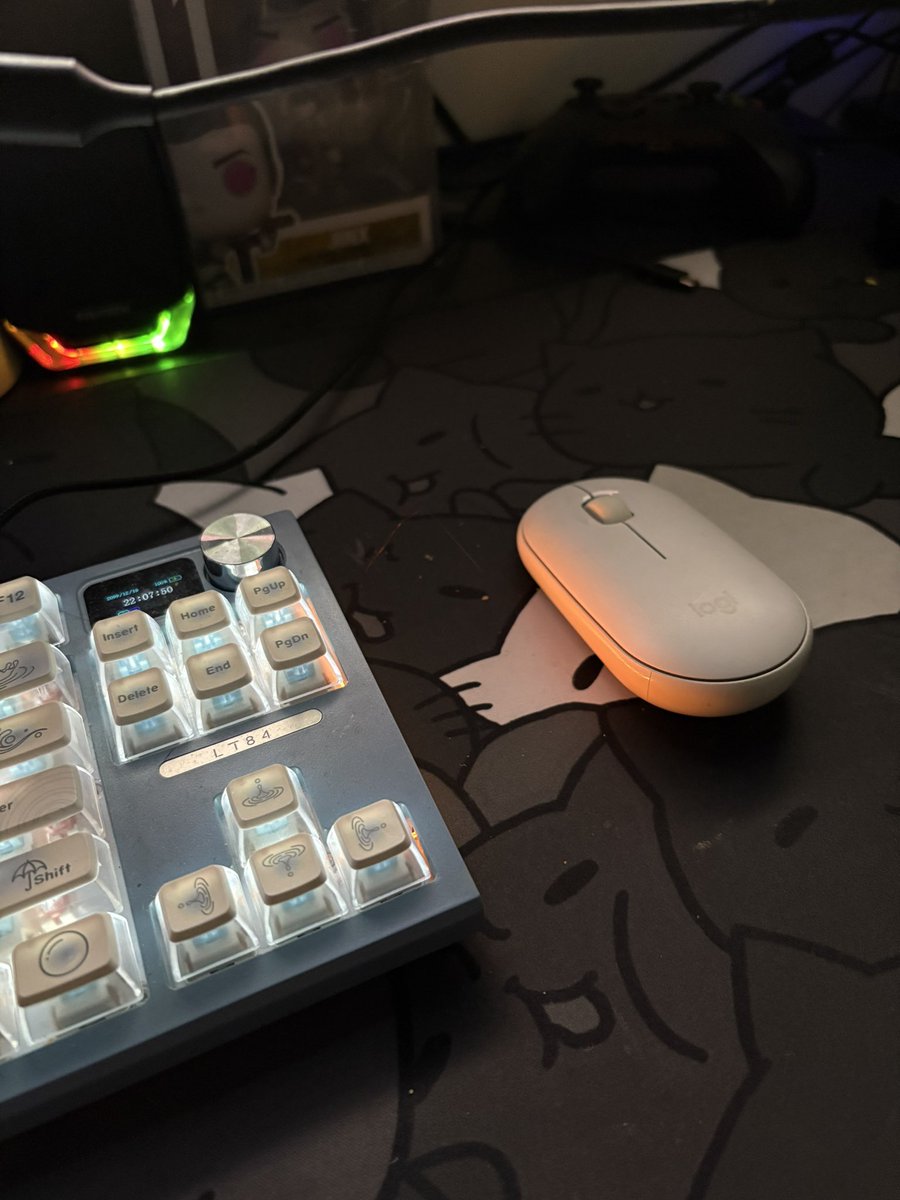 ignore the dirty mousepad but i had to use my office mouse for league bc my gaming one’s right click literally gave up and isn’t working anymore PLZ 😭