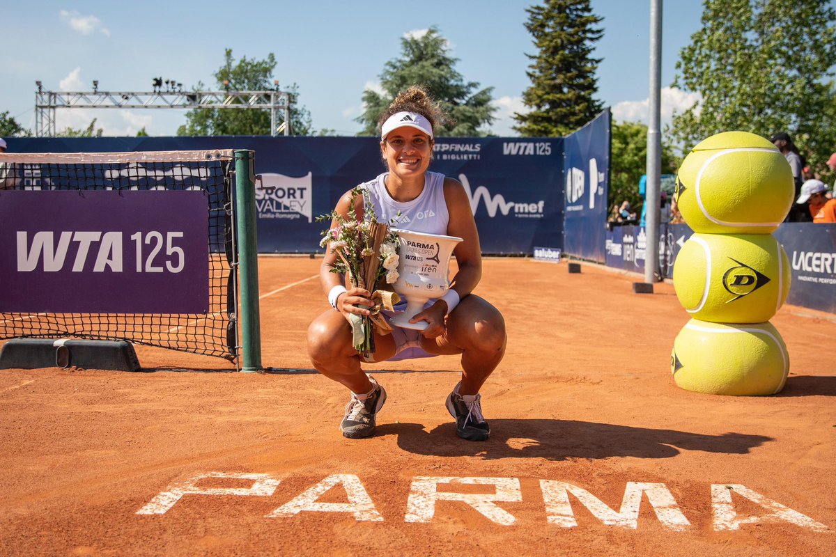 meftennisevents's tweet photo. 🏆 Parma Ladies Open Champion 🏆

Mayar Sherif wins the title in Parma for the second time in her career 🔝 

#tennis #ParmaLadiesOpen #WTA #Parma #MayarSherif https://t.co/zePybBdf2z