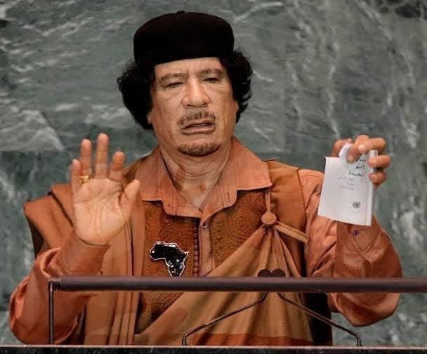 Joe__Bassey's tweet photo. "Millions of Africans travel to Europe for jobs and to have a better life. A united Africa would utilize its resources and create jobs that will keep Africans back home. It is either we live or die in Africa. Africa is our mother, how can we leave our mother?"

~Muammar Gaddafi https://t.co/0JUyaZWrsR