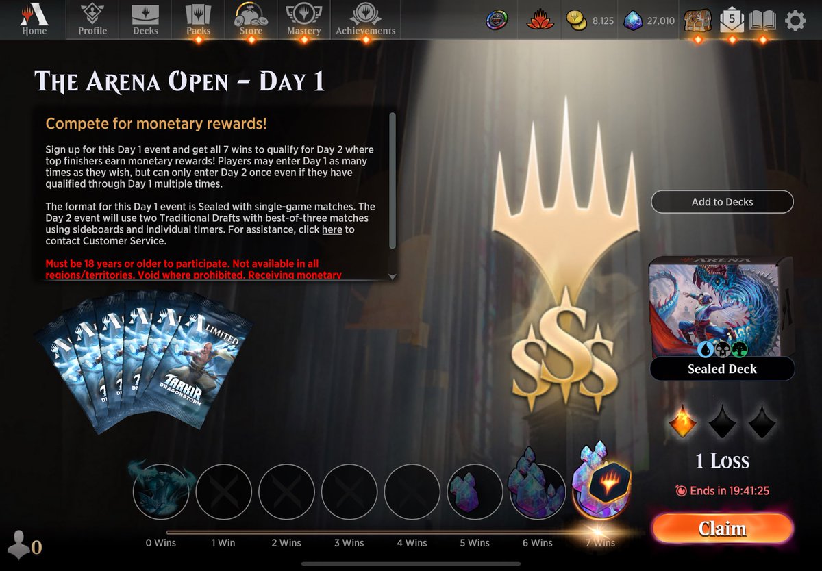 leearson's tweet photo. Pulled 6 Sultai rares and made Day 2 of the #ArenaOpen
This Sealed format feels pretty high variance with all the bombs.
Traveling right now so no real plan for Day 2โฆ just glad to make it this far! https://t.co/hGleRoMD6J