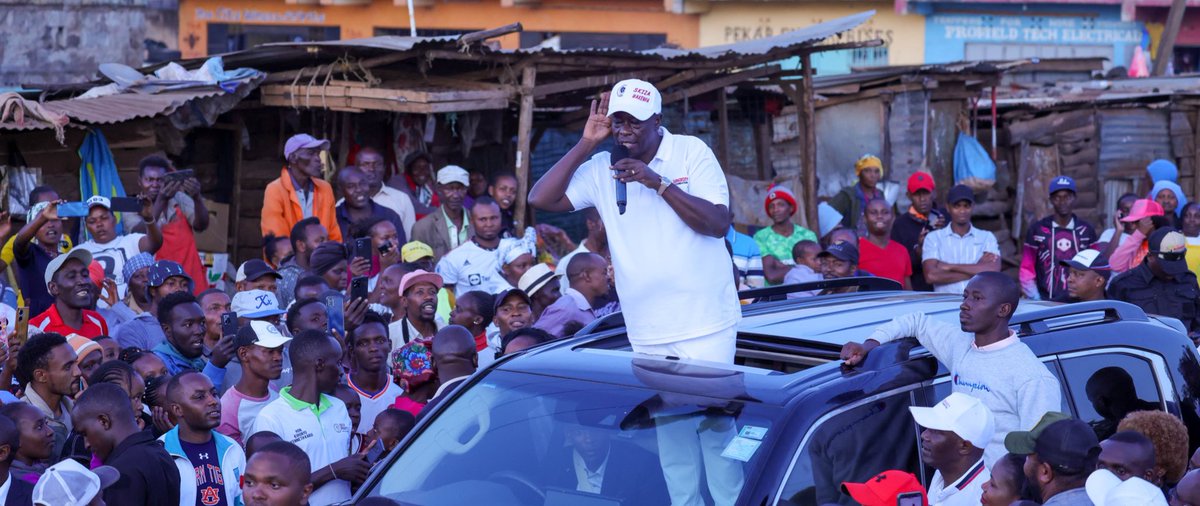 rigathi's tweet photo. Thankyou the great people of Kabati in Kandara Constituency for the warm greetings. I’m thrilled DCP PARTY is a household name a few days after the unveiling. 

We will keep listening to WANANCHI because that is the VOICE of the GROUND. 

Asanteni! https://t.co/4Diwkm69Eg