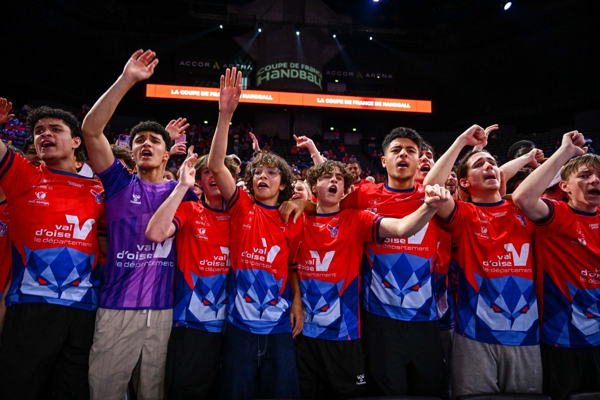ffhandball's tweet photo. On s'est ré-ga-lé ! 🤪
Retour en images sur la victoire de l'Élite Val d'Oise face au Metz Handball en Finale de Coupe de France Fédérale Masculine... 📸
#CDFHandball25 #VivezVibrezJouez https://t.co/y74U2N268r