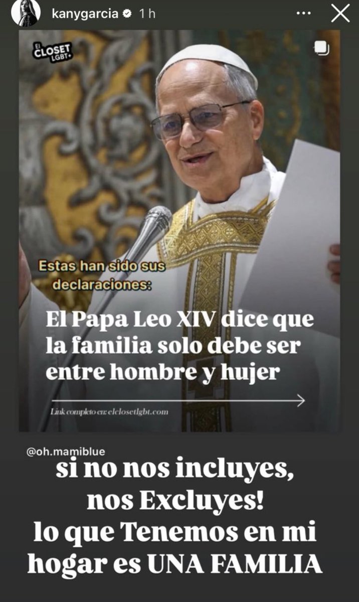 Mal empezamos, un salto hacia atrás de la Iglesia Católica, qué tristeza para el mundo. Lo único que provoca es culpa.