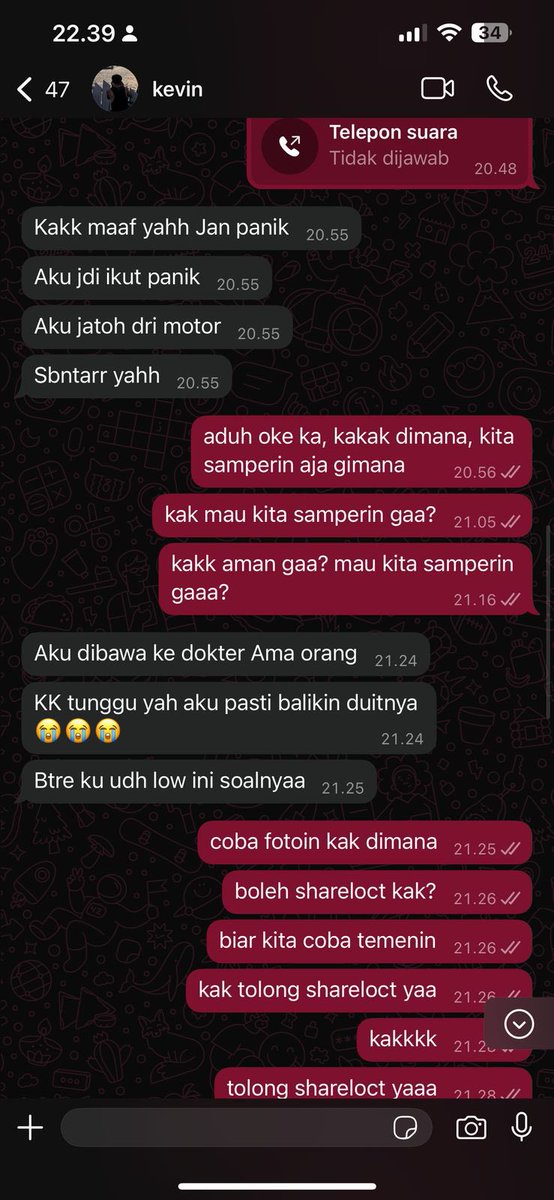 9ryffind0r's tweet photo. dimintain 500k katanya. Dia minjem duit temen gue 175k, tapi temen gue kelebihan nol nya, jadi TF 1,750jt. Setelah di TF dia ngilang dan temen gue diblokir. Nama IG nya sugar_vinzz, tapi akunnya udah ilang. https://t.co/qPkt0XbsNp