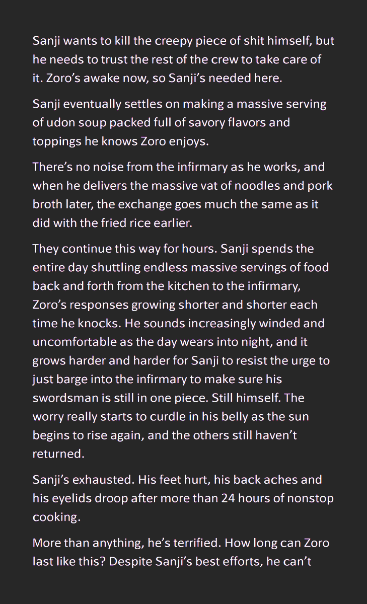 sidewalkdia's tweet photo. I'm feeling rusty, so I decided to write a particularly ridiculous premise that's been kicking around my brain for a while to get back into it. Here's a teaser! (1/2) https://t.co/Iea4dy8lH2