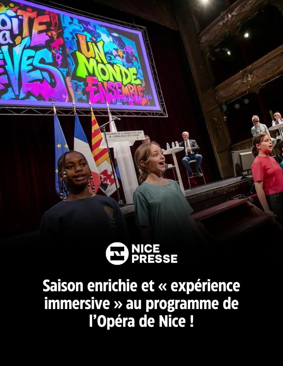 Nice-Presse Culture-Loisirs (@nice_culture) on Twitter photo À Nice, l’Opéra continue de casser les codes pour attirer du monde: saison enrichie et « expérience immersive » au programme
#Nice06 <a href="/Operadenice/">Opéra de Nice</a>
➡️ nicepresse.com/a-nice-lopera-… À Nice, l’Opéra continue de casser les codes pour attirer du monde: saison enrichie et « expérience immersive » au programme
#Nice06 <a href="/Operadenice/">Opéra de Nice</a>
➡️ nicepresse.com/a-nice-lopera-…