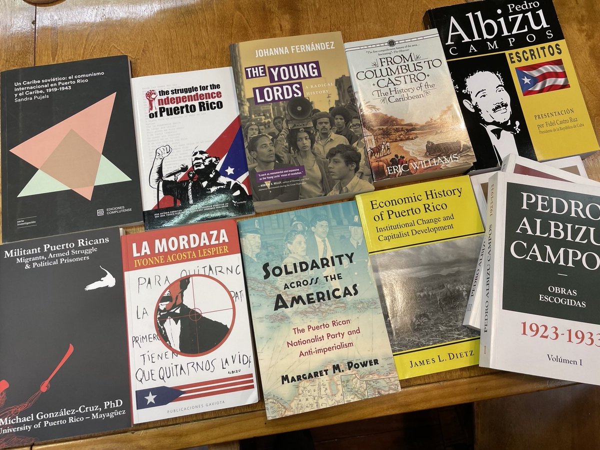 PRL_library's tweet image. A key task for Marxists in the United States is opposing US imperialism. At the PRL, we&apos;re growing our collection on #PuertoRico to learn how to fuse the struggles for socialism and independence.