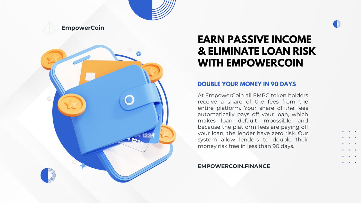 empowercoin's tweet photo. Question worth asking: If inflation is 6-7% annually, but your savings earn 0.5%, are you actually saving or slowly losing?

#EmpowerCoin's dual earning system doesn't just beat inflation—it obliterates it with 100% lending returns + passive fee distribution.

Mathematics doesn't lie. 

#ETH #BTC #EMPC #USDC
