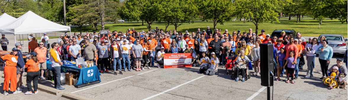 DebSundi's tweet image. What an amazing turnout for the Columbus BCAN walk last wknd- great privilege to raise funds for bladder cancer research and advocacy
