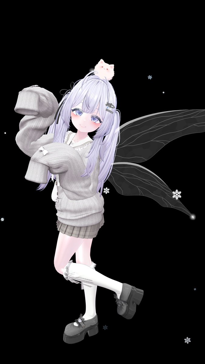 _SYukii_'s tweet image. 18/5/25 🩵🩶

#AvatarPoseLibrary #tailshop #Shinano3D