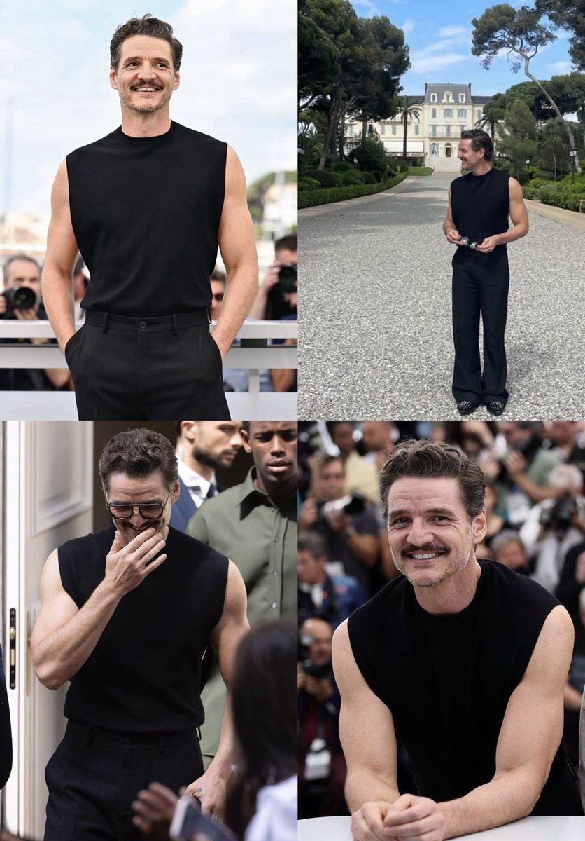 it’s so fun being a fangirl cause wdym i got to wake up to Pedro showing off his biceps in france today