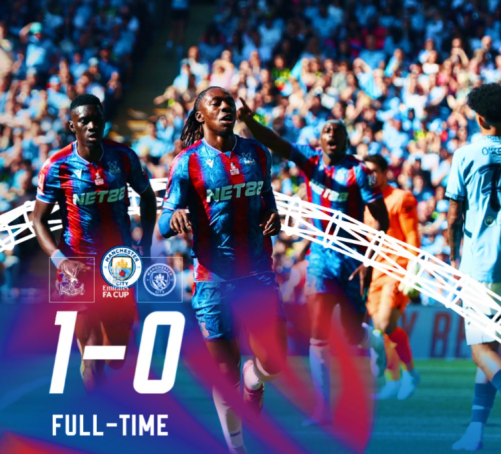wbeimarlodice's tweet image. #FACup 🏴󠁧󠁢󠁥󠁮󠁧󠁿
#FACupFinal 
📍Gran Final. 
🌃 Londres.
🏟️ Wembley Stadium
Crystal Palace 🦅1️⃣🆚0️⃣🇺🇳 Manchester City 
🇨🇴 Daniel Muñoz jugó todo el partido y asistencia en el gol del Crystal Palace.
🇨🇴 Jefferson Lerma ingresó al minuto 61 en el Crystal Palace.
🏆 CAMPEÓN Crystal Palace