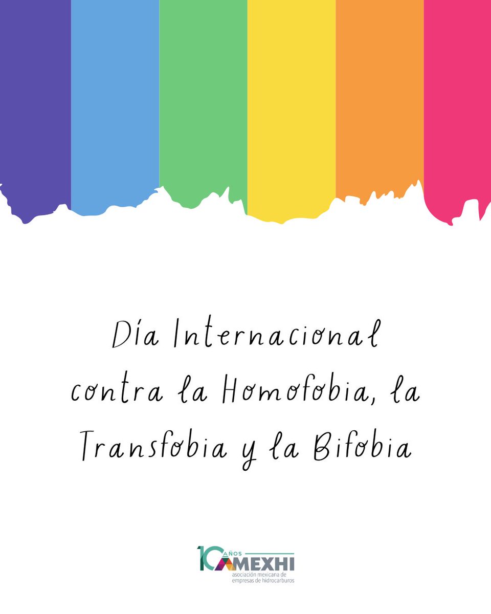17 de mayo: Día Internacional contra la Homofobia, la Transfobia y la Bifobia. La diversidad es fortaleza, el respeto es un derecho. ¡Por un mundo donde todas las identidades sean celebradas!