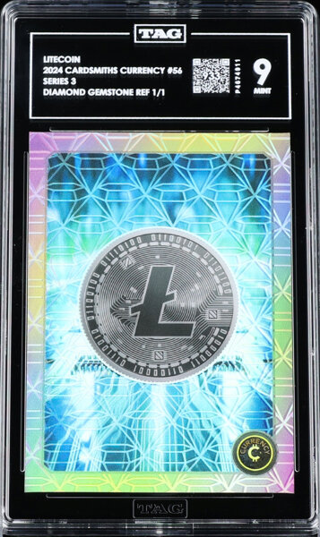 LTCFoundation's tweet image. LIVE AUCTION: Unique @CARDSMITHS_ &quot;Currency Series 3 - Diamond Gemstone Refractor&quot; Litecoin Trading Card 2024 Mint - Proceeds from this lot will support the Litecoin Foundation. $LTC
✨To bid &amp;amp; learn more visit @HeritageAuction: coins.ha.com/itm/cryptocurr…
