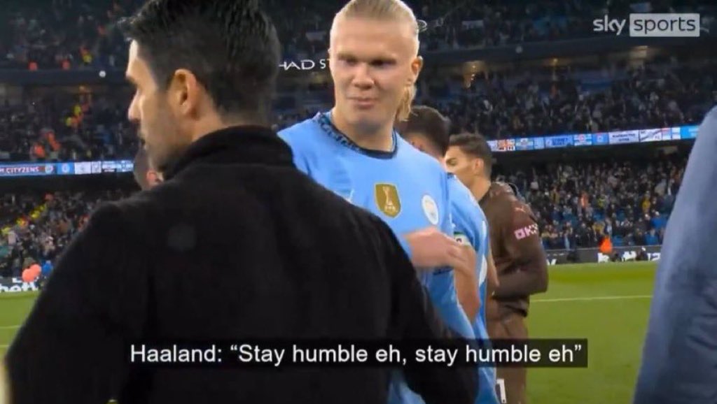 Stay humble, eh. 🤐