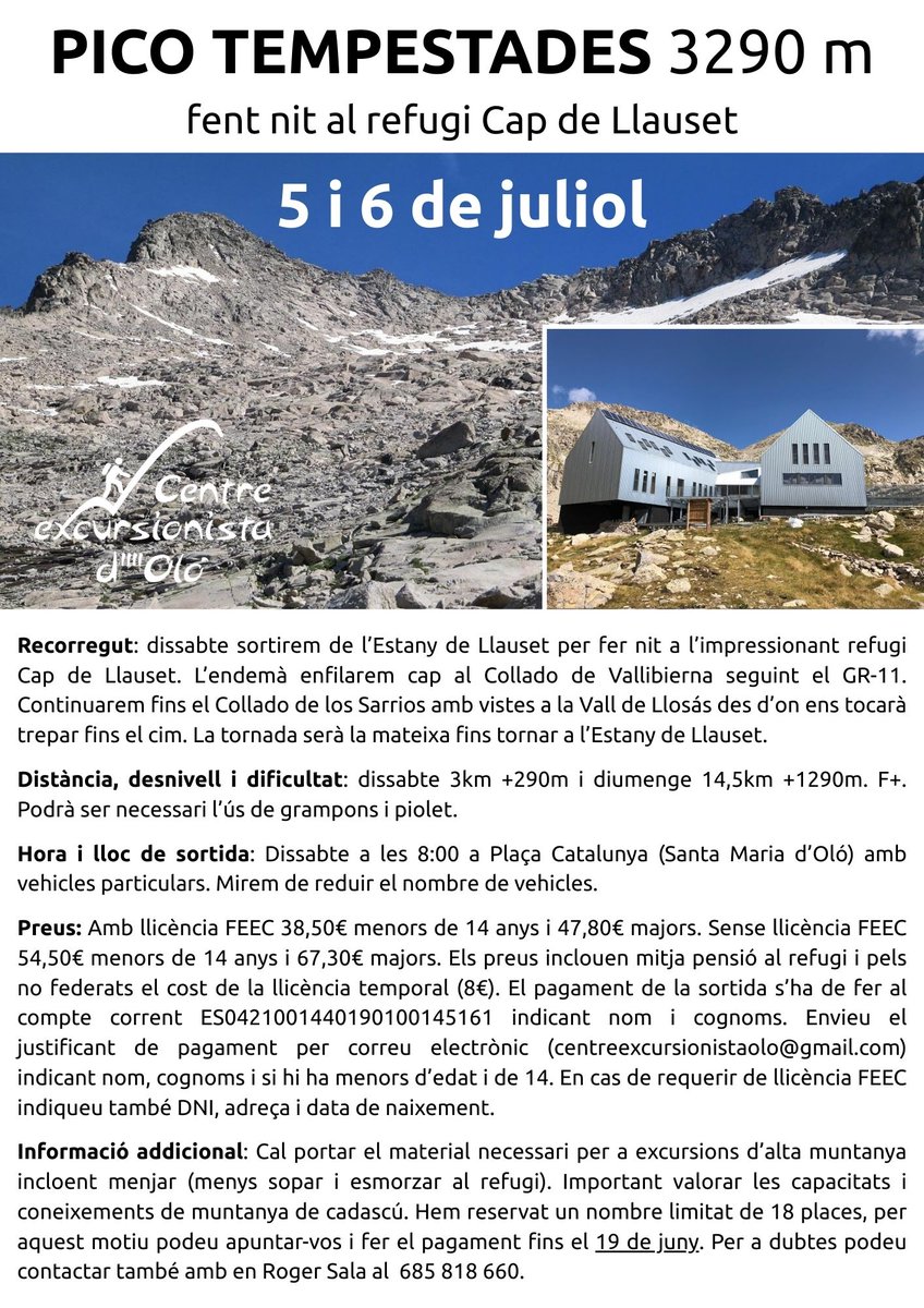 C. Excursionista d'Oló tweet media