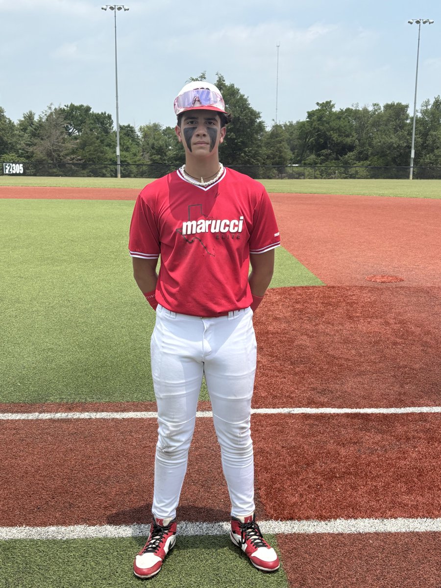 #FiveToolYouthFranklin F: <a href="/MarucciEliteTX/">Marucci Elite Texas</a> Roberts 14, Vaqueros 1
PoG: Thiago Rivera 2-3, 3B, 2 RBI