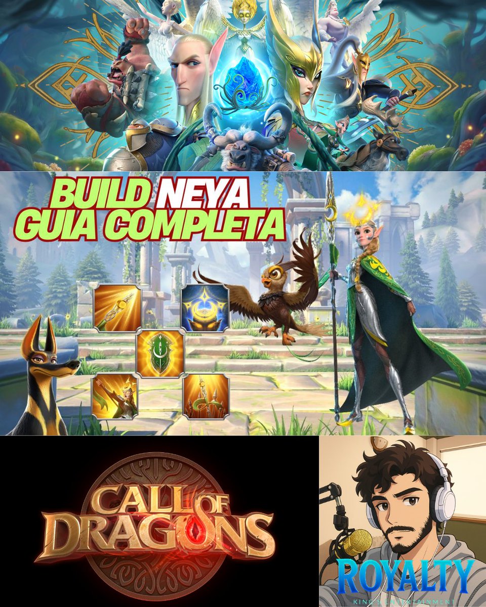 SoelAttala's tweet photo. Neya guia definitiva.  
Video completo en YT:
https://t.co/y3e8yGJ6vn
Guia resumida en 3 min: https://t.co/eDOTQvkdPk

#callofdragons #callofdragonsgames #callofdragonshorts #callofdragonshort #heroes #guia #guide #leeshanyen #artefactos #mascotas #pets #gameplay #gaming https://t.co/fExUFhs4YP