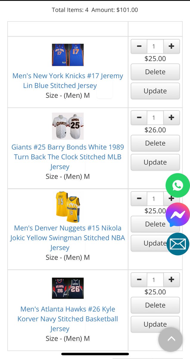 R_Jawnson's tweet photo. Update on the jerseys: 
Found this site, not 100% sure it’s good quality but I love the prices #sweatshops #chinks https://t.co/whevPQfdNH