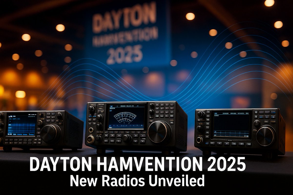 MarcusRoskosch's tweet photo. Dayton Hamvention 2025: New Radios from FlexRadio, Icom &amp; Yaesu https://t.co/BqFsFvyitc https://t.co/ugfw6PnxQo