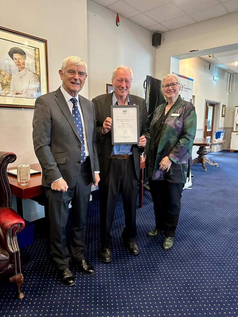 #ERLordLieutenant attended the <a href="/SSAFA/">SSAFA</a> East Yorkshire's AGM and presented Long Service certificates, well done to all 👏👏 #ERLieutenancy #EastRiding #Hull