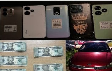 PoliciaEcuador's tweet image. #ATENCIÓN
EXTORSIONADORES APREHENDIDOS DEL GDOT "LOS TIGUERONES" EN #GUAYAQUIL
Mediante operaciones técnicas policiales, se logró la aprehensión en infracción flagrante de 5 antisociales vinculados presuntamente al delito de extorsión, en Pascuales, #GYE.
Los sujetos habrían…