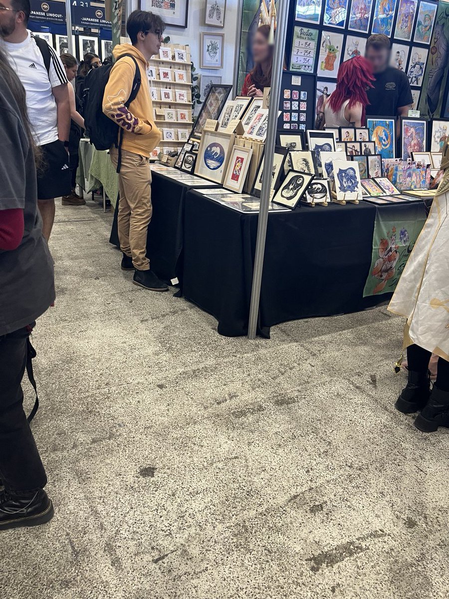 🕹️Présents à la Japan Touch de Lyon aujourd'hui à l'Eurexpo pour présenter notre manifeste sur l'usage de l'IA dans l'art aux artistes indépendants.

✅Une initiative apparemment bien reçue, avec des échanges intéressants,  on attend vos retours 👇

linktr.ee/jdemocrates69