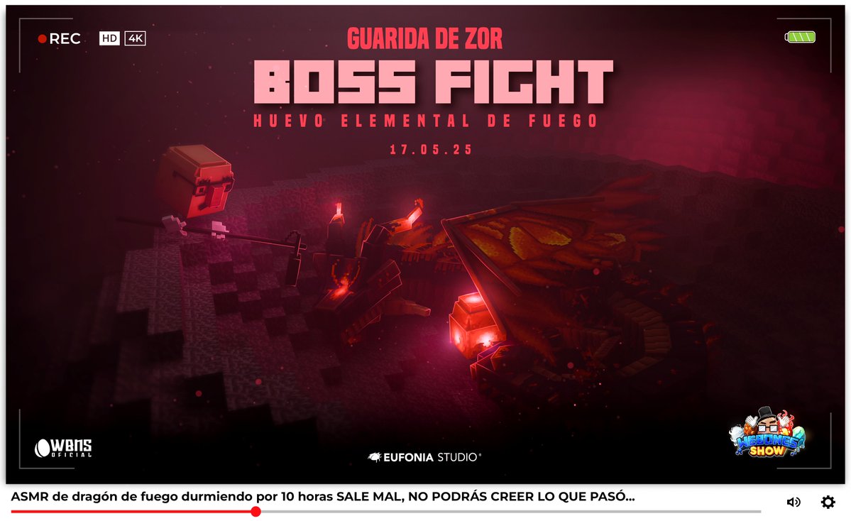WebonesMC's tweet photo. 🚨 ¡SEGUNDA BOSS FIGHT DE #WebonesShow! 🚨

Compartimos los horarios del evento de hoy:

18hs (🇲🇽🇭🇳🇬🇹🇨🇷)
19hs (🇨🇴🇵🇪🇪🇨)
20hs (🇺🇸🇨🇱🇻🇪🇧🇴)
21hs (🇦🇷🇺🇾🇵🇾)
02hs (🇪🇸)

¿Los jugadores conseguirán el Huevo Elemental de Fuego?

Ya lo veremos... 👀 https://t.co/0c6DuEqMwz