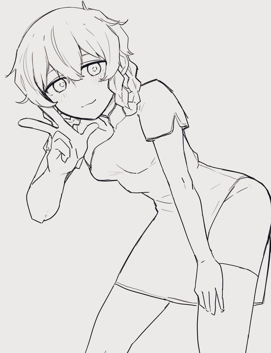 CHESHIGOM's tweet image. チャイナ鈴羽 #一日一鈴羽