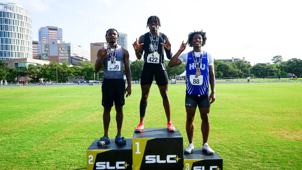 MEN’S 110M HURDLES FINALS

🥇 Olufolabo Ogunyemi, <a href="/LionUpTrack/">Southeastern Track/XC</a> 
🥈 Dishawn Lamb, <a href="/NSUDemonsTF/">NSU Demons Track</a> 
🥉 Ashton Munoz-Nieves, <a href="/HCUAthletics/">HCU Athletics</a>