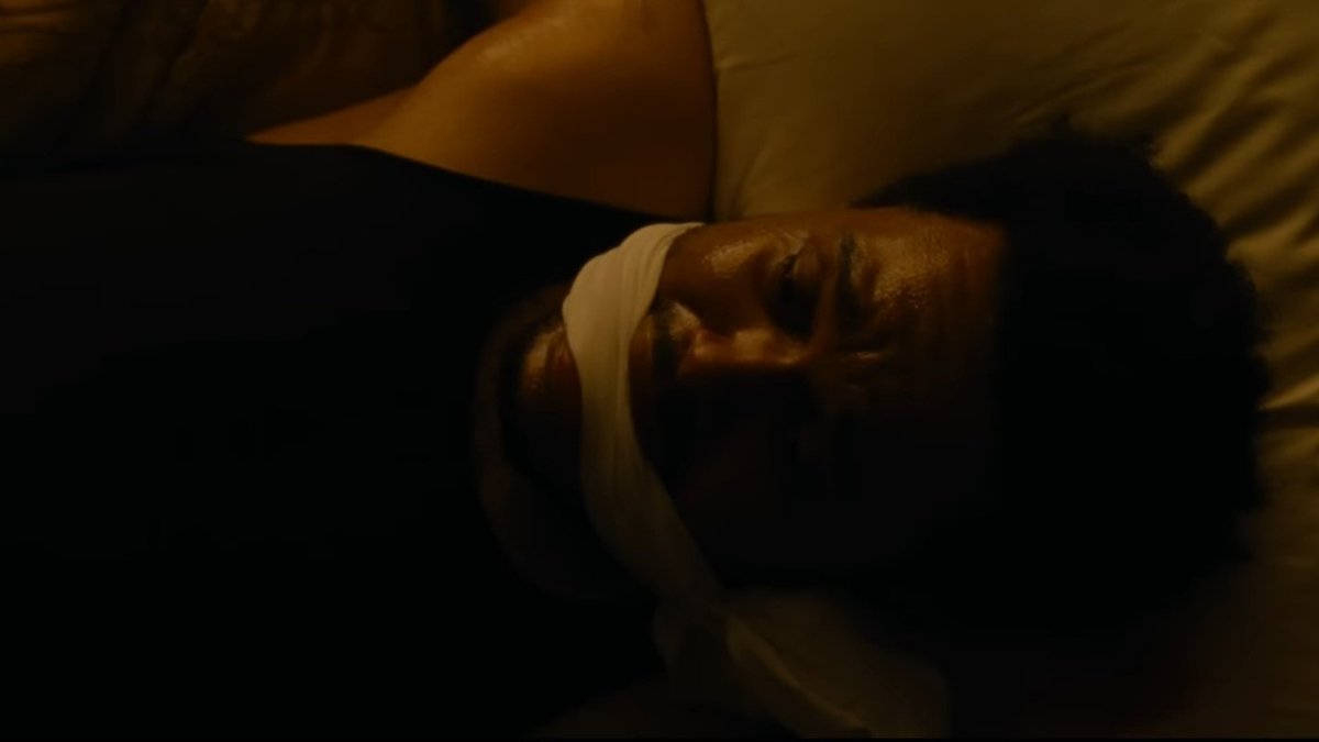 HUT title track gradually develops from 

Backstage Piano
Demo played to Anima
Anima finishing up the lyrics while in the bathroom
Abel fully singing it in the climax

This was absolutely BRILLIANT. It symbolizes Abel slowly but surely changing to a better man throughout the film