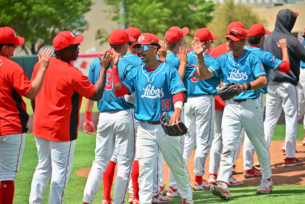 UNM Baseball (@unmlobobaseball) on Twitter photo Not done yet.
On to the <a href="/MountainWest/">Mountain West</a> Tournament next week in Mesa, AZ ππ
#GoLobos Not done yet.
On to the <a href="/MountainWest/">Mountain West</a> Tournament next week in Mesa, AZ ππ
#GoLobos