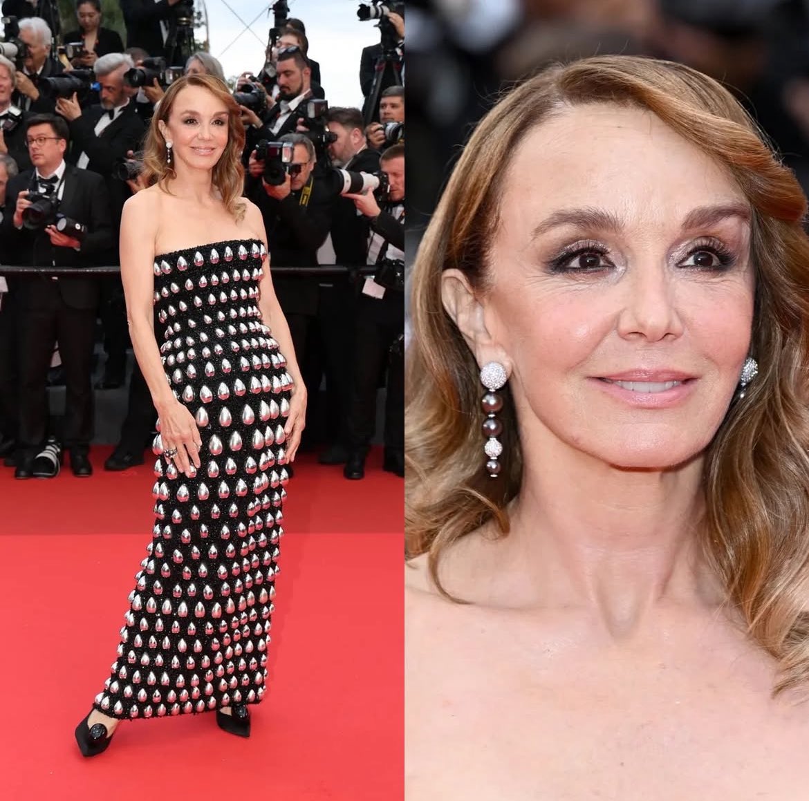 At the premier of the next installment of the Mission Impossible franchise, Evie is dressed by Schiaparelli FW24/25 his couture —  she’s such Schiaparelli diva 🤍