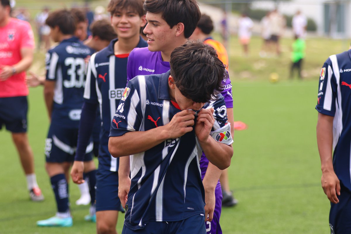 Rayados_FB's tweet photo. #Sub15 | Las postales de nuestro pase a la Semifinal. ¡Arriba el Monterrey! 💙 https://t.co/xRqDxBuhIx