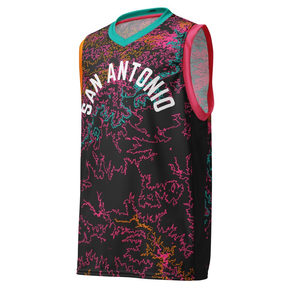 CampecheCo's tweet photo. Sizzling hot deal! San Antonio GIS Custom Basketball Jersey, available at a unbeatable price of $45.00 Ignite the town!
https://t.co/KGZ6g0zcQV
#customart #localcreatives https://t.co/ZqvGRN2ufI