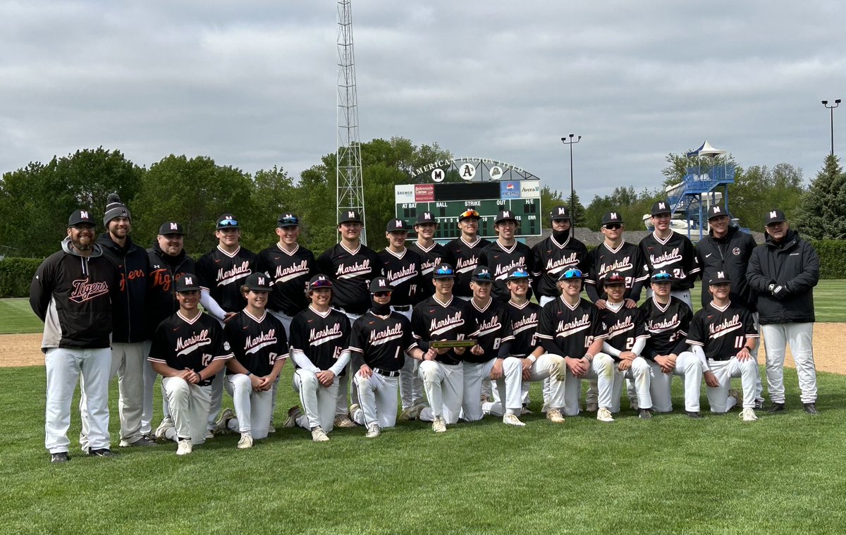Marshall Tiger ⚾️ (@mhsbaseball19) on Twitter photo We top Fairmont 4-2 today, winning the BSC Chanpionship!
<a href="/LiamKruse2944/">Liam Kruse</a> goes 2-3 with a 3B and 2 RBI
<a href="/ChaseAlcorn4/">Chase Alcorn ‘26</a>, <a href="/JoshuaKraft18/">Joshua Kraft</a>, Braxton Koster with 2 hits each.
<a href="/LiamKruse2944/">Liam Kruse</a> goes 6 1/3 innings K’ing 7 allowing 1 ER.
<a href="/owenkesteloot06/">owen kesteloot</a> picks up the 1 pitch save
#back2back We top Fairmont 4-2 today, winning the BSC Chanpionship!
<a href="/LiamKruse2944/">Liam Kruse</a> goes 2-3 with a 3B and 2 RBI
<a href="/ChaseAlcorn4/">Chase Alcorn ‘26</a>, <a href="/JoshuaKraft18/">Joshua Kraft</a>, Braxton Koster with 2 hits each.
<a href="/LiamKruse2944/">Liam Kruse</a> goes 6 1/3 innings K’ing 7 allowing 1 ER.
<a href="/owenkesteloot06/">owen kesteloot</a> picks up the 1 pitch save
#back2back
