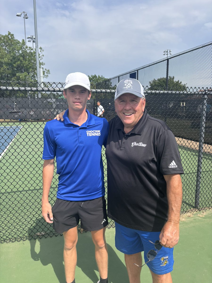 Carter Mathis 
#2 Singles Seventh Place
OSSAA State Tennis Championships