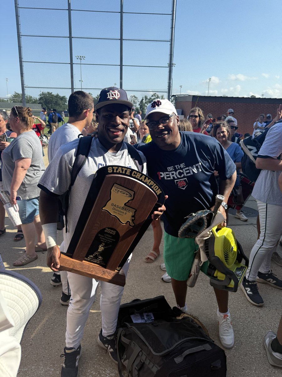 All I can say is "Job well done" North Desoto Griffins are State Champs... What a ride my son... Way to finish strong!!!