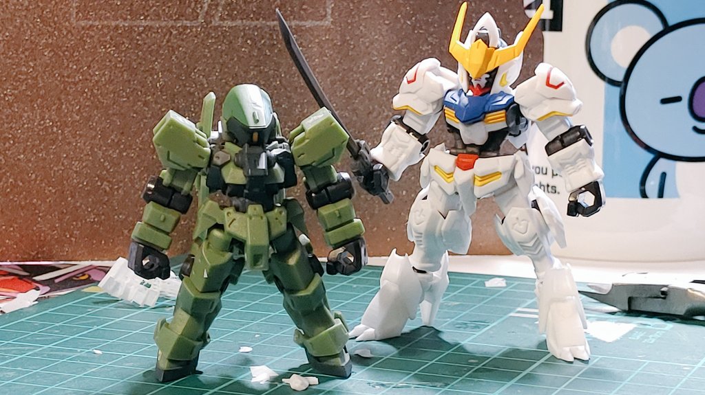 EGG_Modeling's tweet photo. #みんなのMSEカスタマイズ祭り
#モビルスーツアンサンブル 

New high heels for barbatos!

Maybe they are a bit larger than imagined, but since they fit well enough, I will keep them for now.
Because it is 3D printed I can always reprint them smaller next time! https://t.co/ohriChXSq1